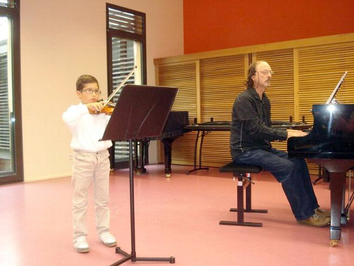 Audition de la classe de violon
